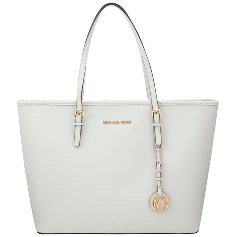 white tote bag michael kors|michael kors tote bag price.